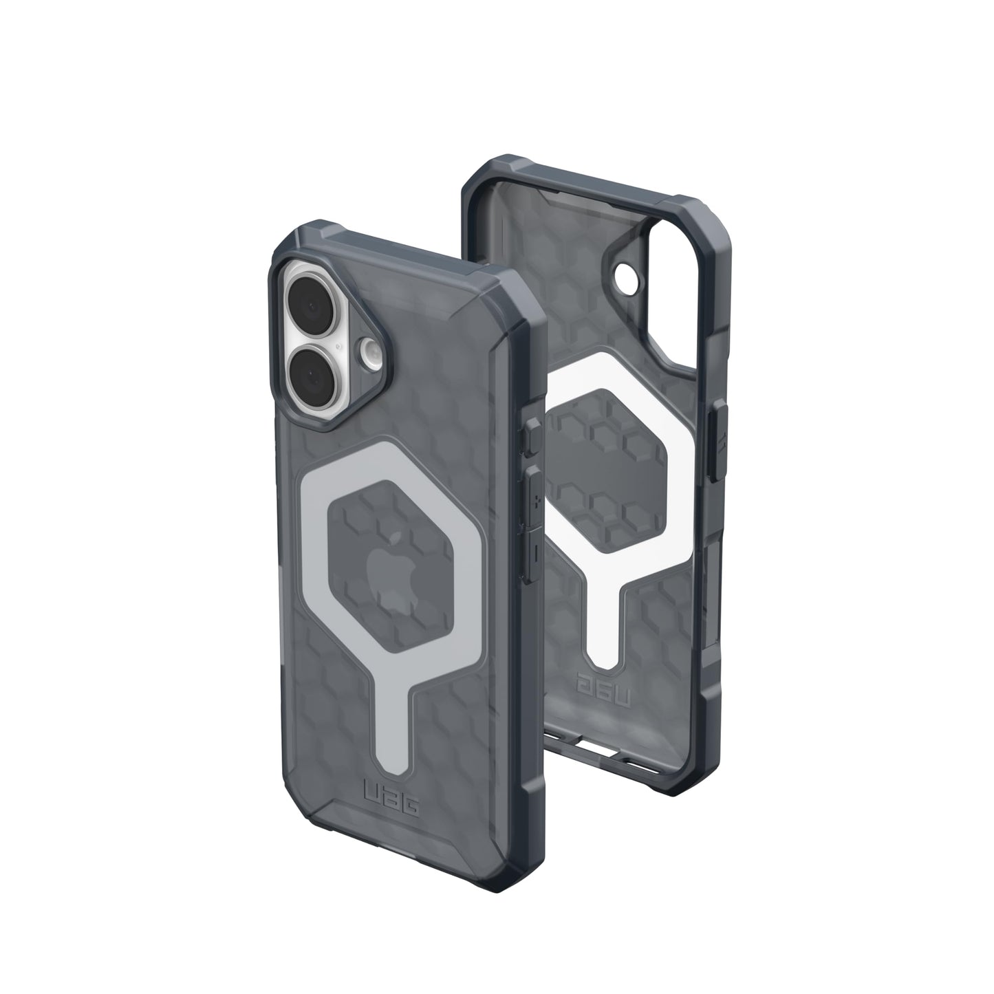 URBAN ARMOR GEAR UAG Designed for iPhone 16 Case 6.1" Pathfinder Clear - Compatible with MagSafe Charging Rugged Shockproof Anti-Slip Military Grade