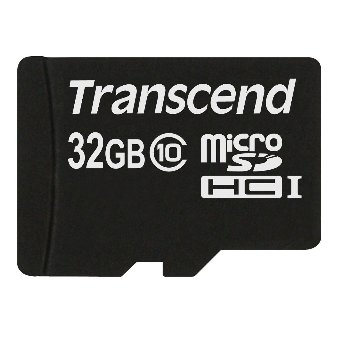 Transcend Information 32GB microSDHC Class 10 Memory Card with Adapter (TS32GUSDHC10E)