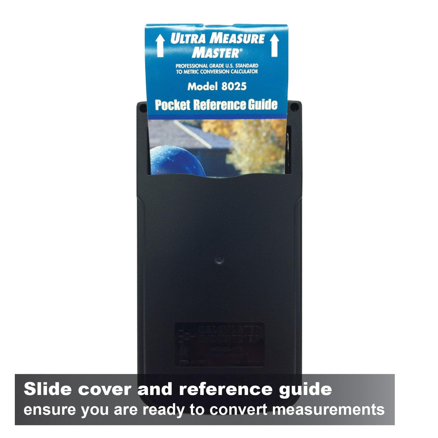 Calculated Industries 8025 Ultra Measure Master Professional Grade U.S. Standard to Metric Conversion Calculator Tool for Engineers, Architects