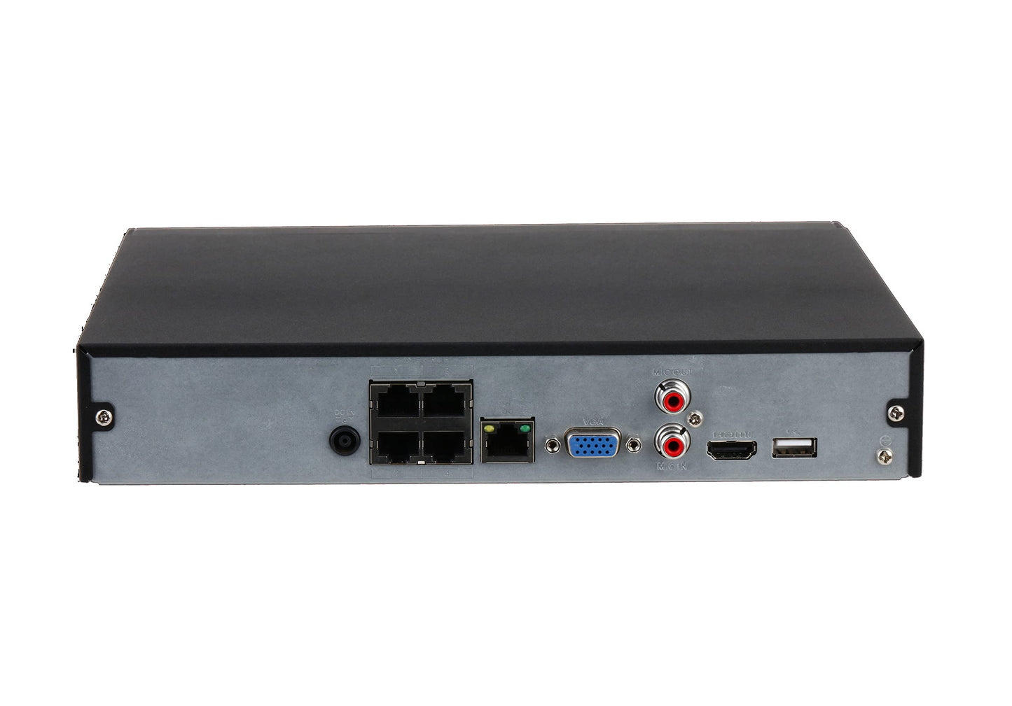 OEM NVR4104HS-P-4KS2/L 4CH 4POE 4K AI Lite Compact 1U NVR for, 1HDD 4 Channel Network Video Recorder (HDD Not Included)