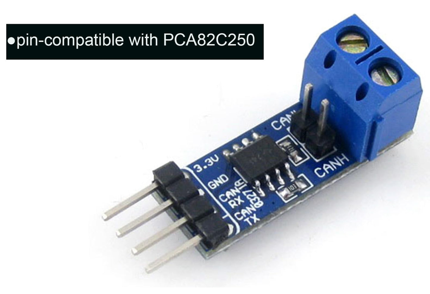 SN65HVD230 CAN Board Accessory Board 3.3V Onboard CAN Transceiver SN65HVD230 Compatible with PCA82C250 with ESD Protection. for Connecting