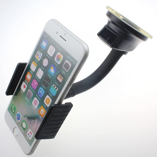 Selna Dash Car Mount for Galaxy A12 A32 A42 A51 A52 A71 A72 5G Phones - Windshield Holder Cradle Swivel Dock Strong Grip X1G Compatible with Samsung