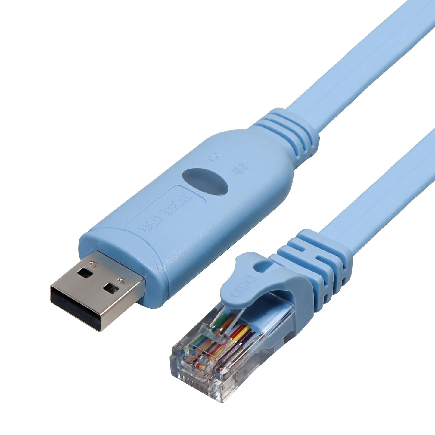 DSD TECH SH-RJ45K USB to RS485 Serial Cable with RJ45 Interface and Built-in FTDI chip