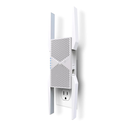TP-Link BE10000 Wi-Fi 7 Range Extender RE653BE | 10 Gbps Tri-Band Wireless Repeater | 2.5 Gbps Ethernet Port | Internet Signal Booster for Home | Up