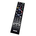 Replaced Remote Control Compatible for KDL-50W800B XBR-55X850B XBR-65X900B XBR-65X950B KDL65X830B Smart LED HDTV with 3D and Netflix Button