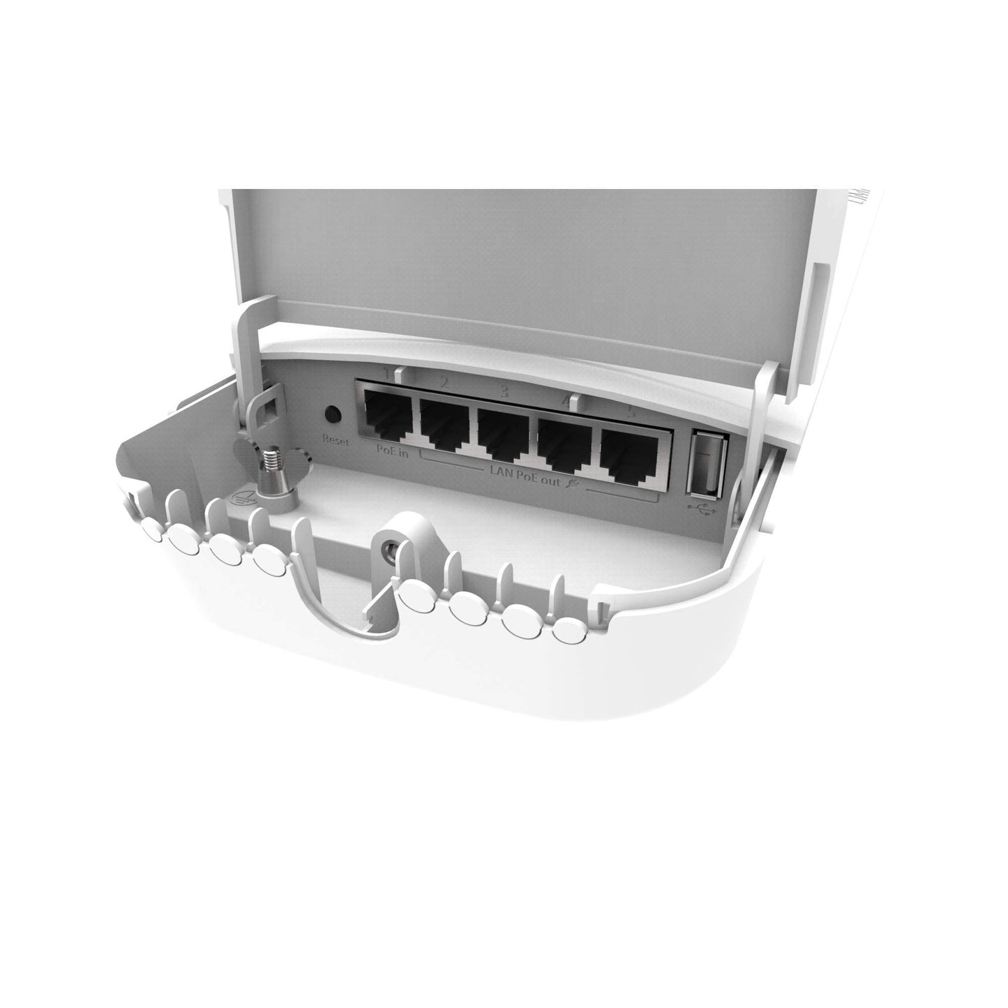 Mikrotik OmniTIK 5 PoE ac 7.5dBi Gb Ethernet Ports Access Point Omni Antennas