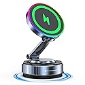 Magsafe Car Mount Charger, 15W Fast Charging Wireless Car Charger, Magsafe Car Mount, 360° Vacuum Magnetic Phone Holder [120LBS Ultra Suction Cup &