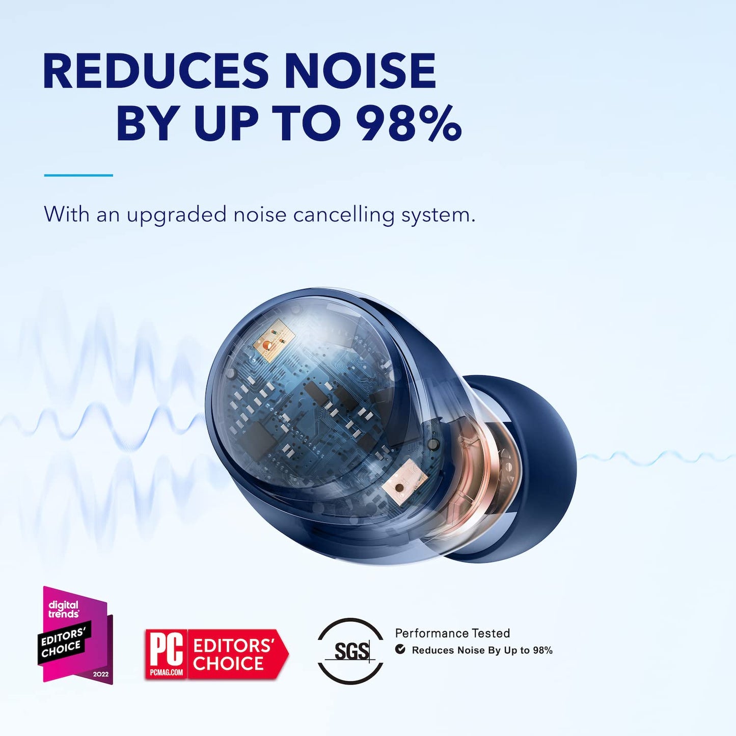 Soundcore by Anker Space A40 Adaptive Active Noise Cancelling Earbuds