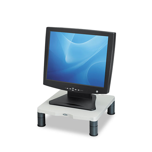 Fellowes 91712 Monitor Riser, Adjustable,13-1/8-Inch x13-1/2-Inch x2-Inch -4-Inch , PM/Graphite