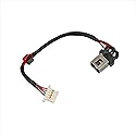 Zahara DC Power Jack Cable Socket Replacement for Lenovo Yoga 710-11IKB (80TX) 80V6000PUS 710-11ISK DC30100QY00 5C10l46131