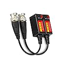 Evertech 8 Pairs Toolless 8 Megapixel Passive Video Balun UTP Cat5 / Cat6 CCTV via Network Cable for Security Camera