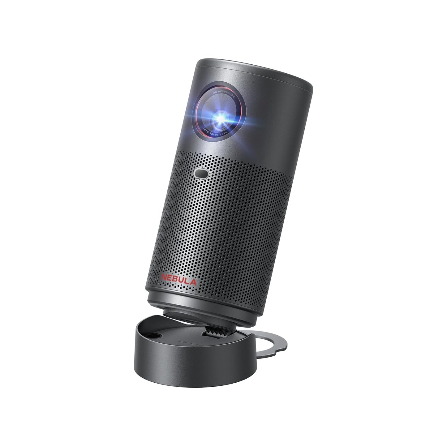 NEBULA Capsule Air Google TV Projector, Officially Licensed Netflix, 720p Smart Mini Projector with Wi-Fi and Bluetooth, 2 Hours of Playtime, Dolby