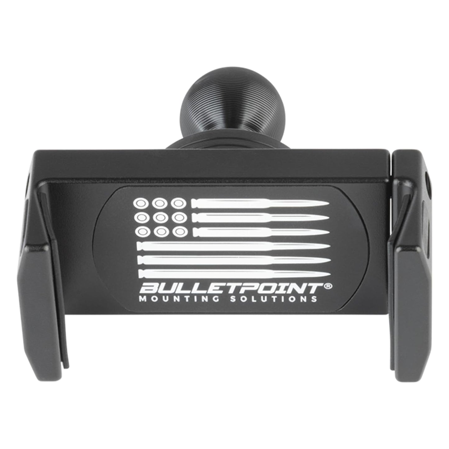 Bulletpoint Dash Mount Cell Phone Holder with 7cm Carbon Fiber + Kevlar Mounting Arm Compatible with iPhone and Android Smartphones - Fits 20mm (0.787