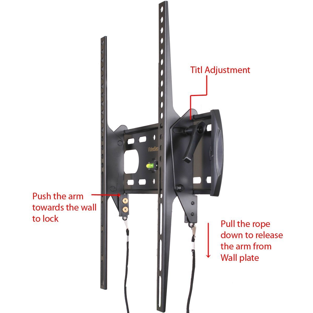 VideoSecu Tilt TV Wall Mount Bracket for ViewSonic N3250W LCD 32 inch HDTV, Funai LF320FX4F 32" 60Hz 720p LED HDTV B81