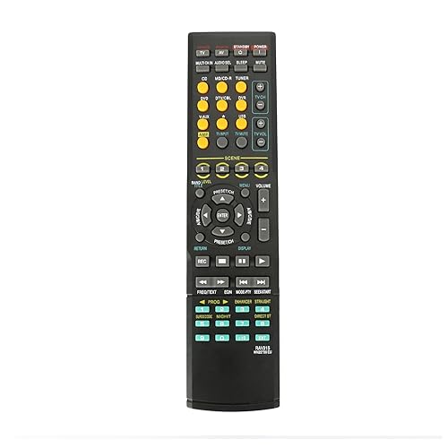 RAV315 Replace Remote Control fit for Yamaha AV Receiver Home Audio RX-V461 RX-V561 377 640 WN22730 EU RAV311 HTR-6040 HTR-6050 HTR-6230
