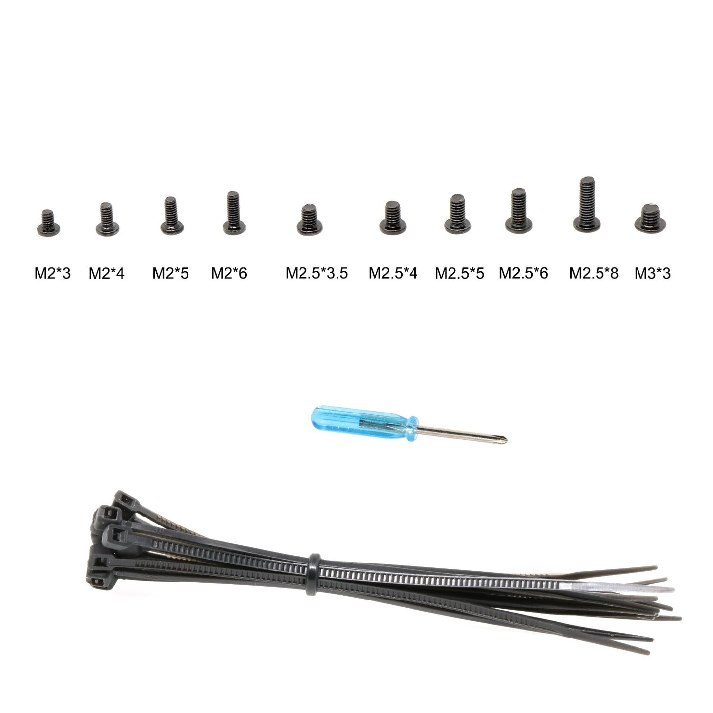 Waycreat 500pcs M2 M2.5 M3 Laptop Notebook Computer Screws Set Kit for IBM HP Dell Samsung Sony Toshiba Gateway Acer Lenovo