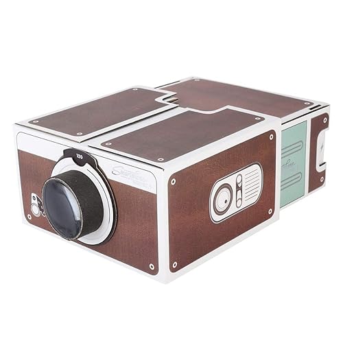 Mini Projector 14.5x8 cm Smart DIY Home Cinema Smart Phone Projector2.0 Portable Video/Movie Projection Machine