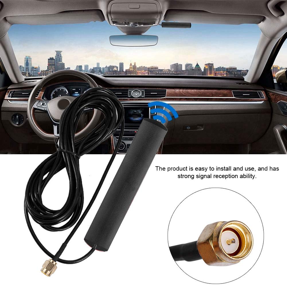 Scanner Antenna SMA Male Connection Wideband Car Radio Glass Mount 30MHz - 1200 MHz Full Band Antennas for Radio Communication
