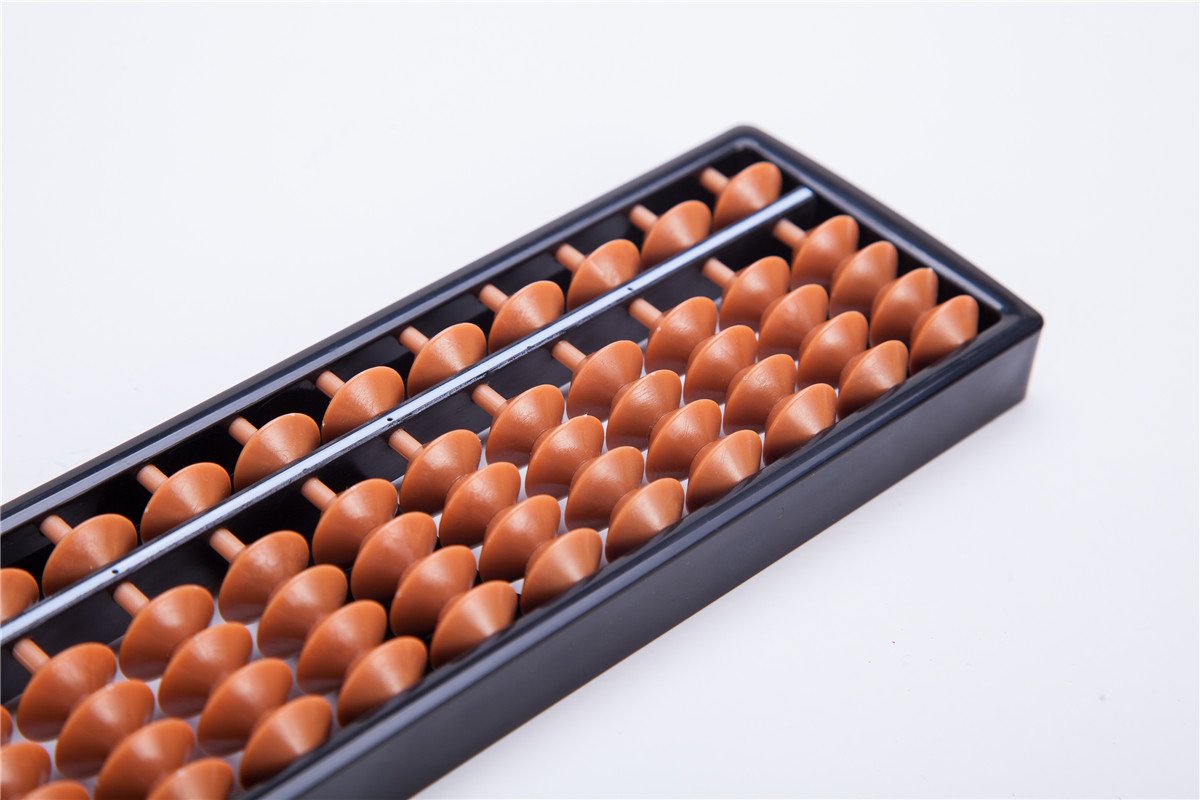 17 Digit Rods Standard Abacus Soroban Chinese Japanese Calculator Counting Tool 10.5"