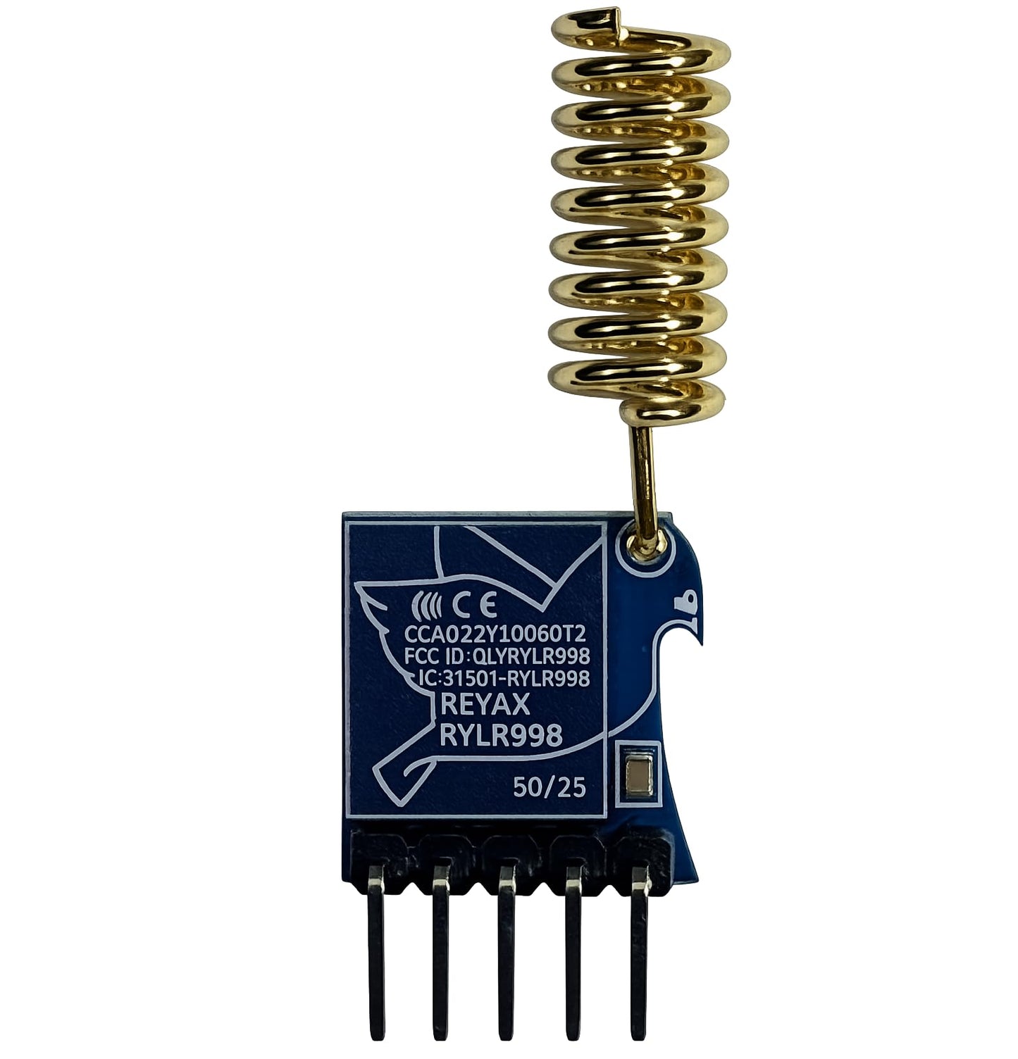REYAX RYLR998 UART Interface 868/915 MHz Lora Module with Antenna FCC CE NCC IC Certification