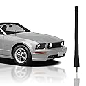 7 Black External Antenna Mast Compatible for Ford Mustang 1979-2009 - Automotive Antenna Replacement for Cars, Trucks & SUV - FM AM Radio Compatible