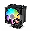 Vetroo V3 CPU Air Cooler w/ARGB Lighting and PWM Smart Control - Compact Design with Height of 133mm & 92mm Fan, Direct Heat Pipes, Aluminium Fins