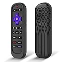 Fintie Protective Case for Roku Voice Remote Pro (2nd Edition), CaseBot Lightweight Anti Slip Kids-Friendly Shockproof Silicone Remote Cover for Roku