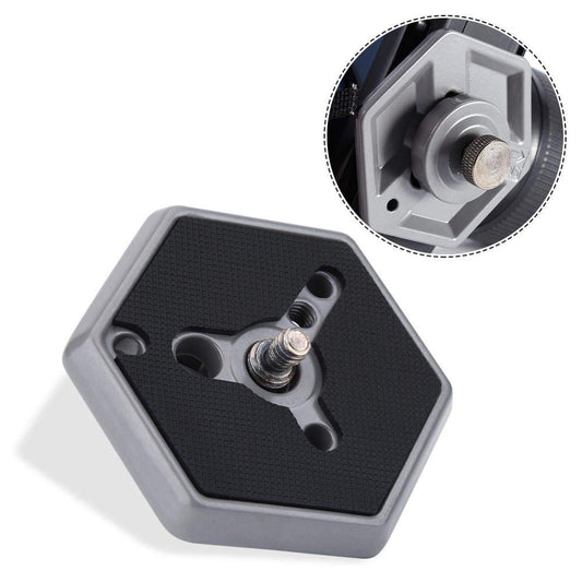 Quick Release Plate 030 14 Hexagonal Quick Release Plates 3049 1/4" Screw for 030-14 Rc0 3063 Photo Studio Acces