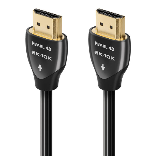 AudioQuest Pearl 48 4K-8K-10K Ultra High Speed HDMI Cable w/ 48Gbps, UHD, HDR & eARC - 3 Meters (9.8ft)