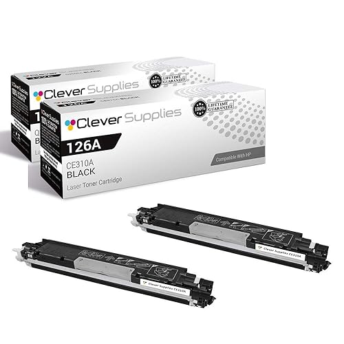 CS Replacement Compatible with HP TOPSHOT LaserJet Pro M275NW CE310A Black 126A Color LaserJet Pro M175 MFP Pro 100 M175A M175N Pro 200 M275NW TOPSHOT