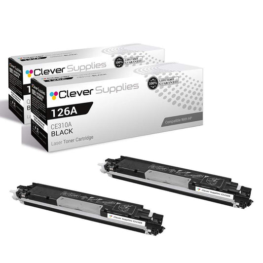 CS Replacement Compatible with HP TOPSHOT LaserJet Pro M275NW CE310A Black 126A Color LaserJet Pro M175 MFP Pro 100 M175A M175N Pro 200 M275NW TOPSHOT