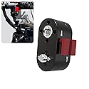 DINESK Mini Lock Quick Release Plates,Quickly and Securely Attach and Detach Accessories with 1/4” or 3/8” Screw for Camera,Monitor and Other