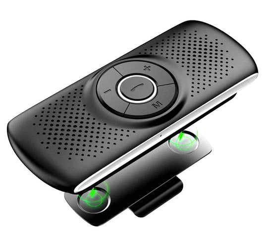Wireless in Car Handsfree Speakerphones, TIANSHILI Portable Bluetooth Speaker,Stereo Sound Enhanced Bass/Built-in Mic/TF Card Player/Google Assistant