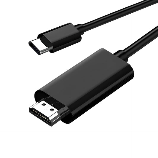 Mindorlen USB C to HDMI Cable 6ft 4K for Monitor, HDMI to USB c Adapter for MAC, USBC to HDMI Adapter Converter for MacBook air iPad pro, USB-C Type C