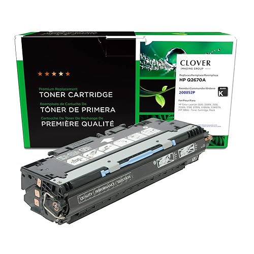 Clover Remanufactured Toner Cartridge Replacement for HP Q2670A (HP 308A) | Black