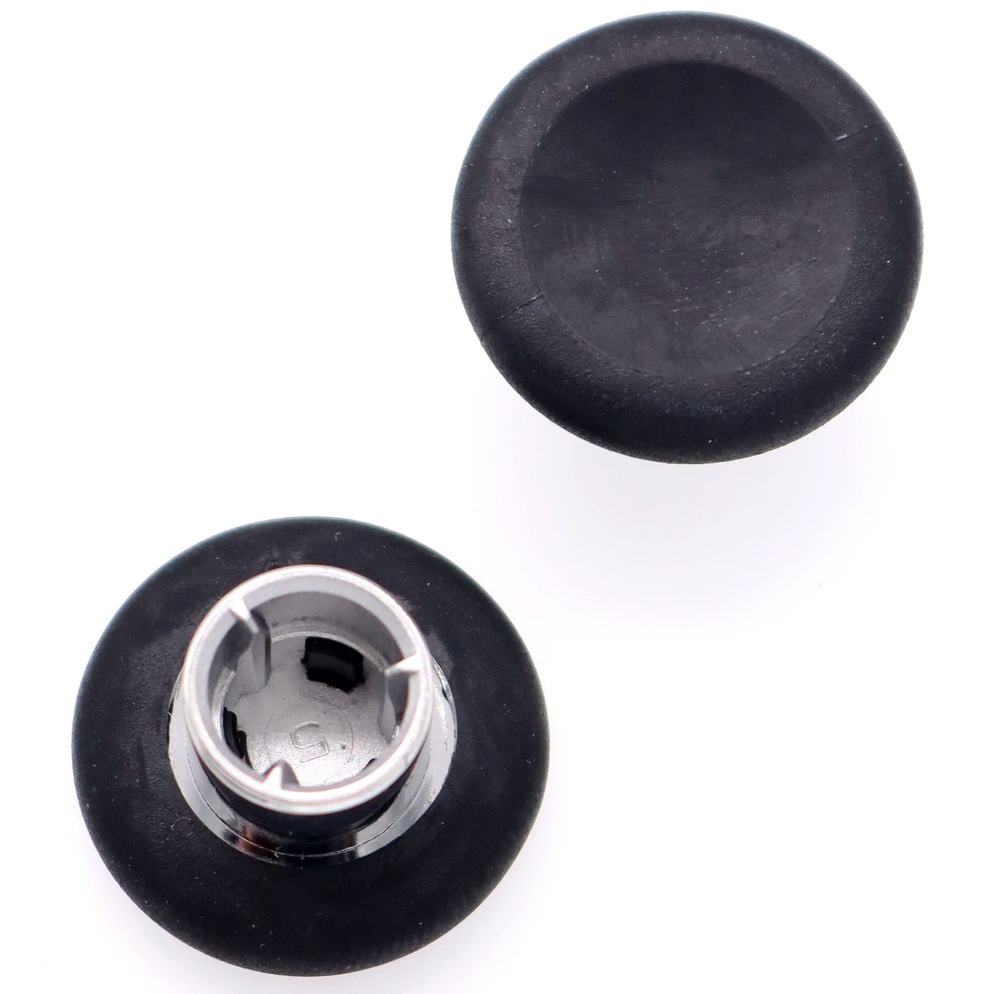 Deal4GO 2 Pack Replacement Taller Concave Magnetic Analog Thumbstick Set for Xbox One Elite 2 Controller Classic Thumb Sticks Black