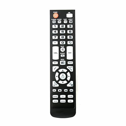 Replacement TV Remote Control for Element TV in Living Rooms or Rooms, No Programming or Pairing Needed, Replacement Remote Compatible Models ELEFT195