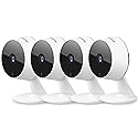 LaView Security Cameras 4pcs, Home Security Camera Indoor 1080P, Wi-Fi Cameras Wired for Pet, Motion Detection, Two-Way Audio, Night Vision, Phone