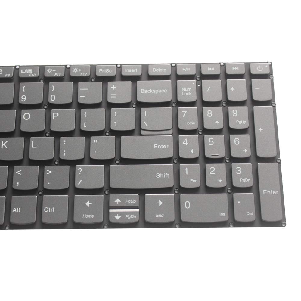 Laptop Replacement Keyboard Fit Lenovo IdeaPad 320-17 320-17IKB 320-17ISK 320-17AST 320H-17AST 320L-17AST 320R-17AST US Layout (Backlight)
