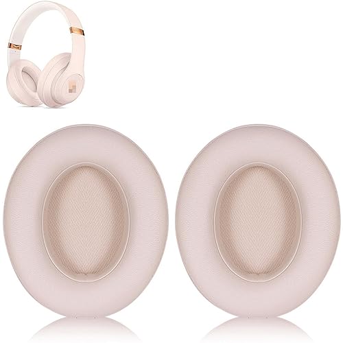 Replacement Earpads for Beats Studio 3,Premium Memory Foam Ear Cushions for Studio 2 3 Headphones Wired & Wireless,Studio 3 Ear Pads Pink,Noise