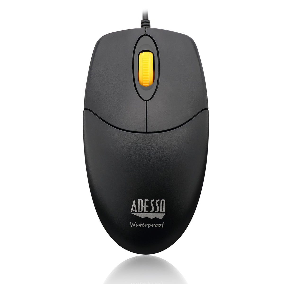Adesso iMouse W3 Waterproof Wired Optical Computer Mouse IP67