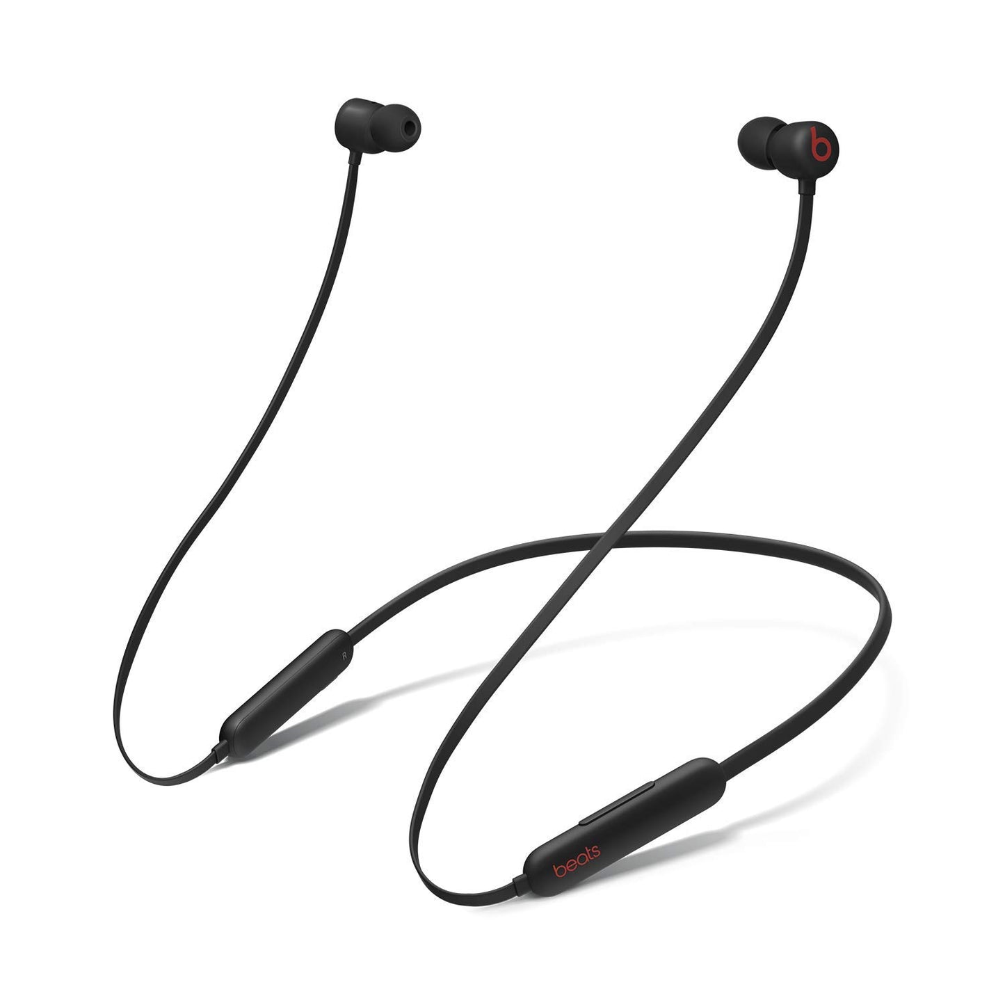 Beats Flex Wireless Earphones - Apple W1 Headphone Chip, Magnetic Earbuds, Class 1 Bluetooth, 12 Hours of Listening Time, Built-in Microphone - Black
