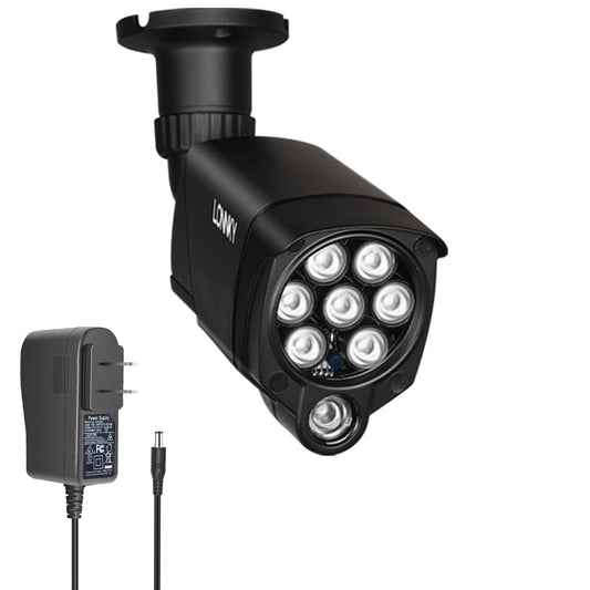 LONNKY LED IR Illuminator Wide Angle 8-LEDs 90 Degree 100Ft IR Infrared Flood Light for CCTV Security Cameras, IP Camera, Bullet Camera, Dome Camera