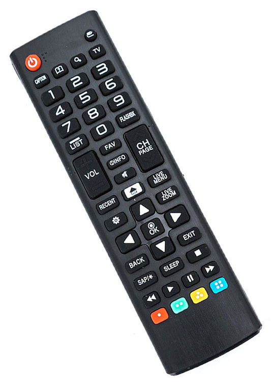 Replaced Remote Control Compatible for LG 43UH610UJ 40LH5300-UA 49UH610A-UJ 42LF6500UB 55UH6030UC 55LH575A-UE 55UJ6580 HD LCD LED Smart TV