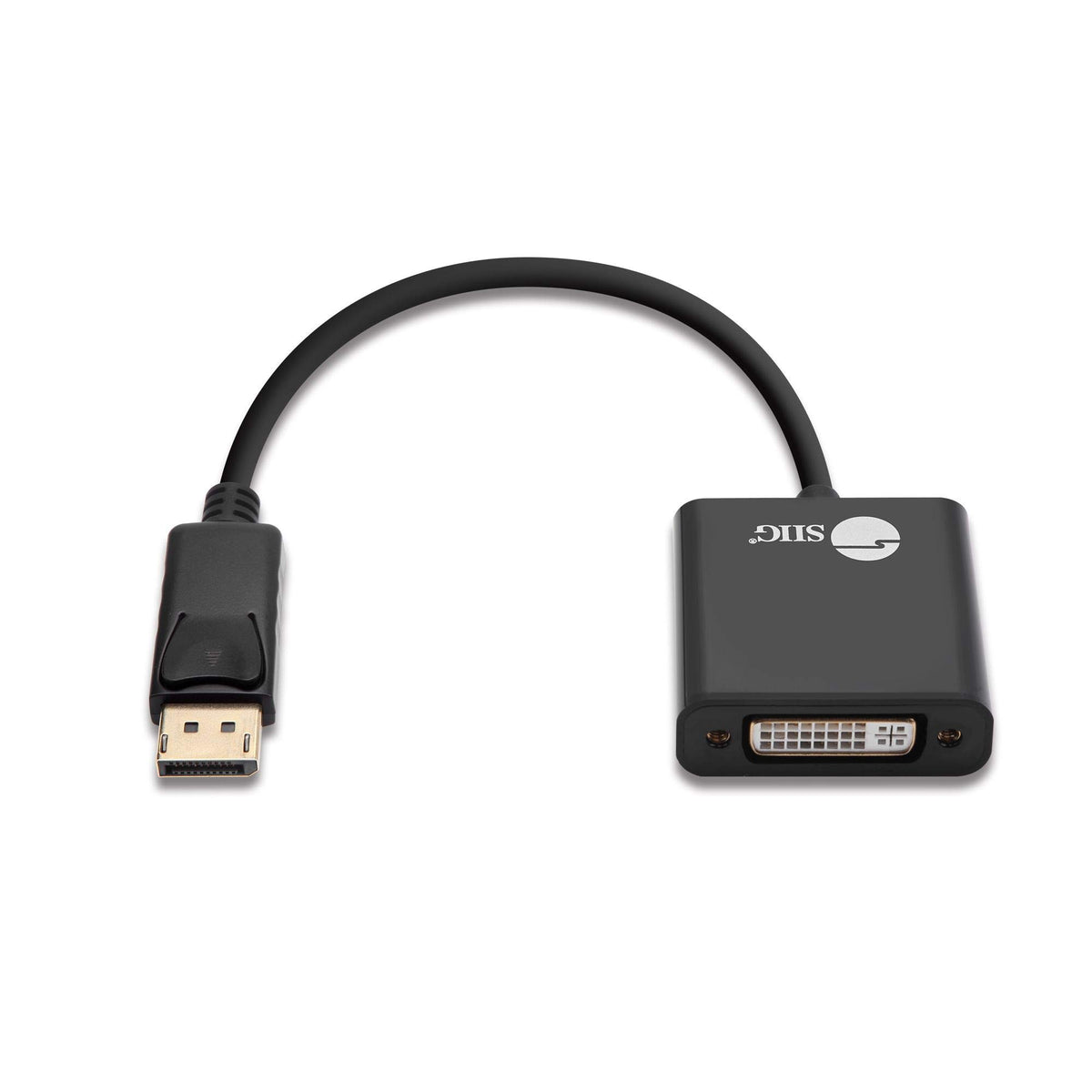 SIIG DisplayPort to DVI Adapter, 1080p60Hz, CB-DP1U12-S1