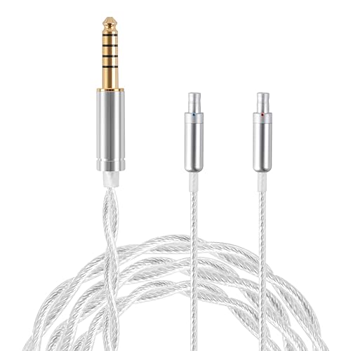 FAAEAL Silver Plated Replacement Audio Upgrade Cable Compatible with Sennheiser HD800 HD800s HD8XX HD820 HD820s Dharma D1000 Headphones Wired Upgrade…