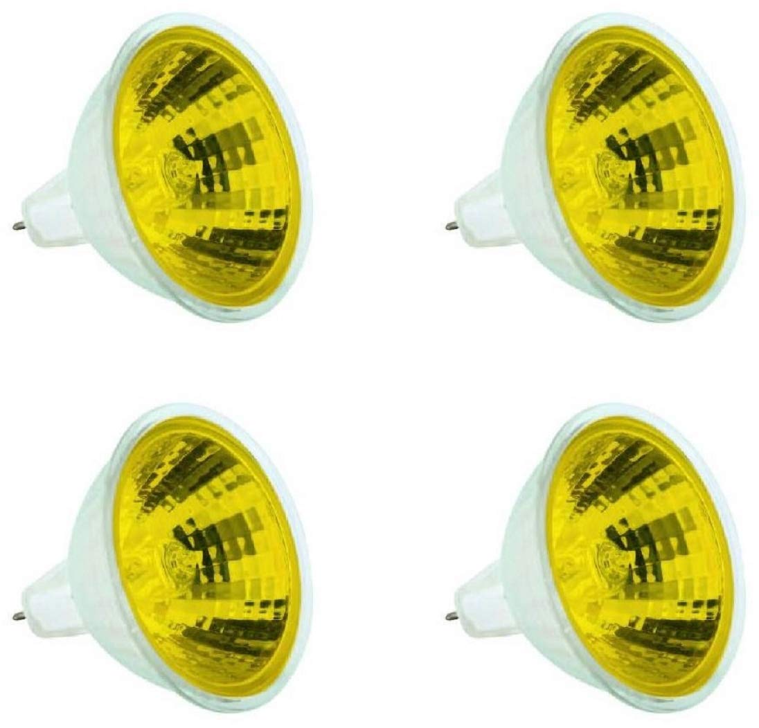 Dimplex Opti-Myst Series Halogen Bulbs, 4 Pack (Model: RB400), 153 BTU, 12 Volt, 45 Watt