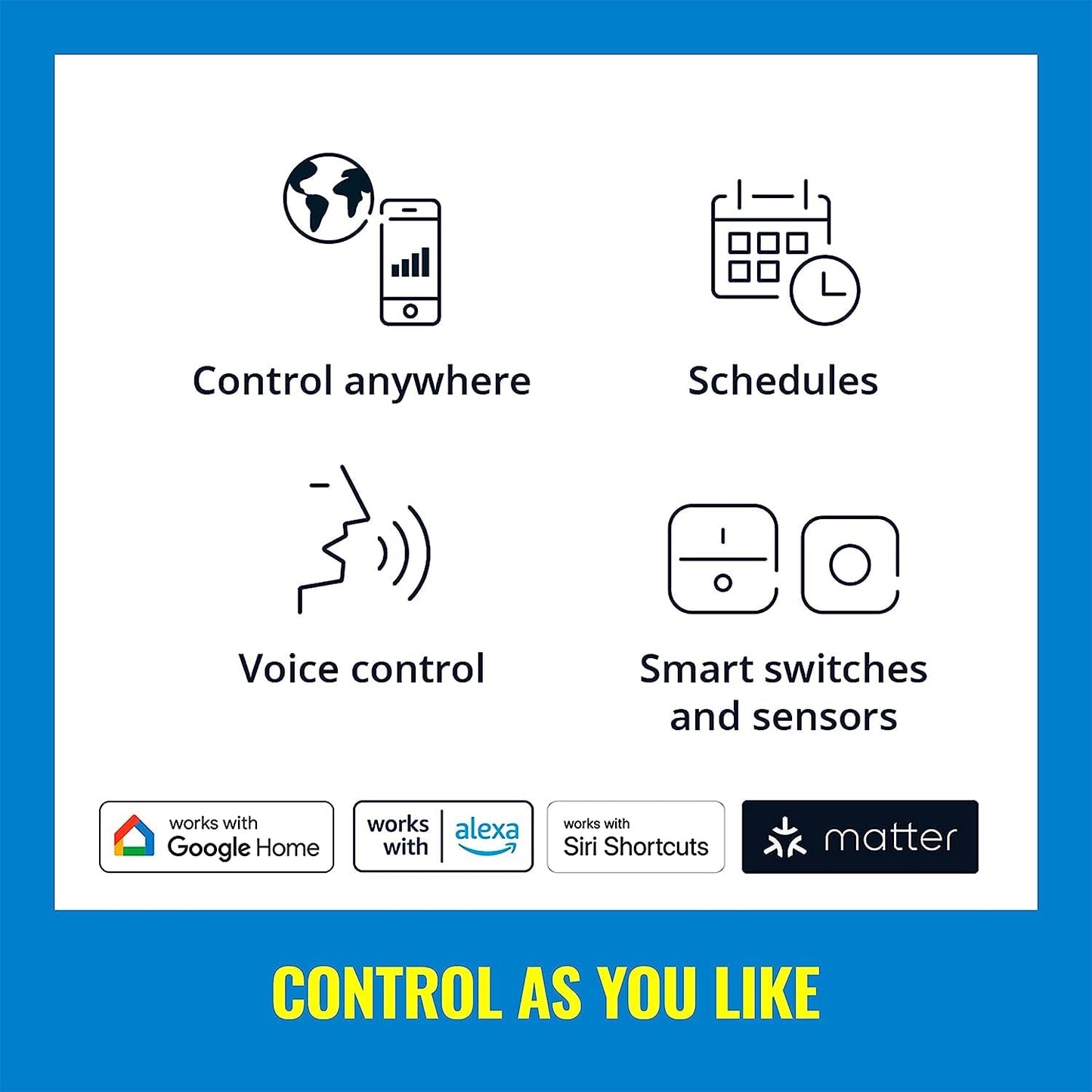 WiZ 65W BR30 Tunable White LED Smart Bulb - Pack of 6 - E26- Indoor - Connects to Your Existing Wi-Fi - Control with Voice or App + Activate
