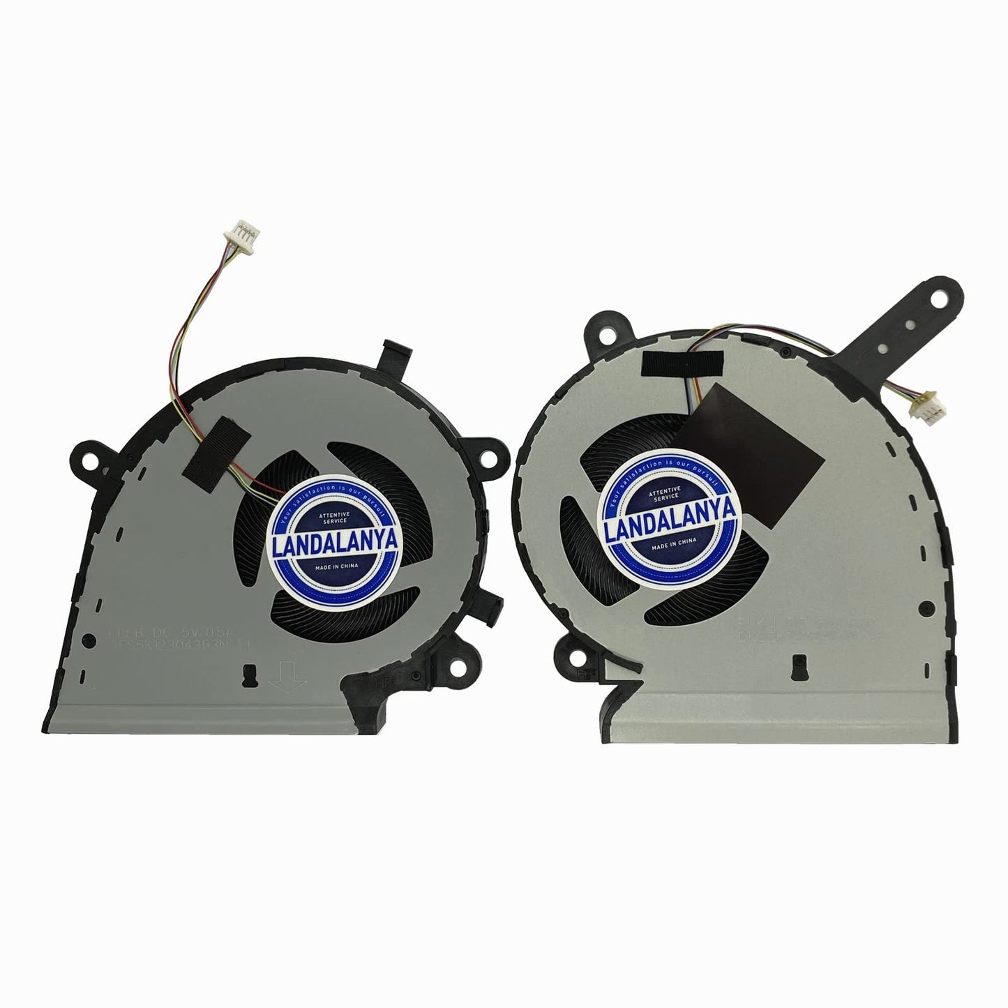 LANDALANYA Replacement New Laptop CPU and GPU Cooling Fan for ASUS ROG Strix G531 G531G G531GT G531GV-DB76 G531GT-BI7N6 Series DFS5K12115491M FLKJ
