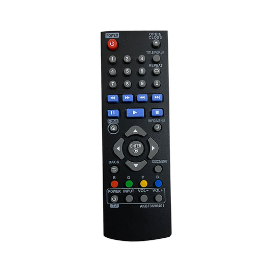 AKB73896401 Replacement Remote Compatible with LG Blu-ray Disc Player BP135 BP145 BP155 BP175 BP255 BP300 BP335W BP340 BP350 BPM25 BPM35 UP870 UP875